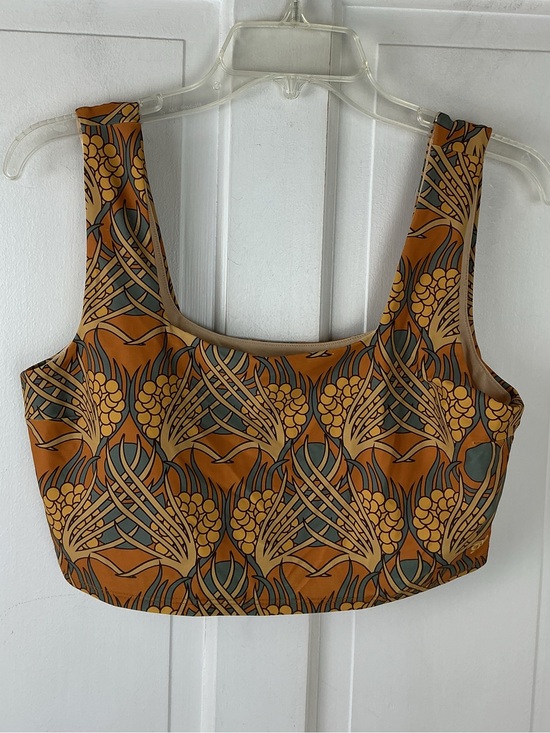 Albion Other - Albion Golden Hour Olive Swim Crop Top Women's Size Large